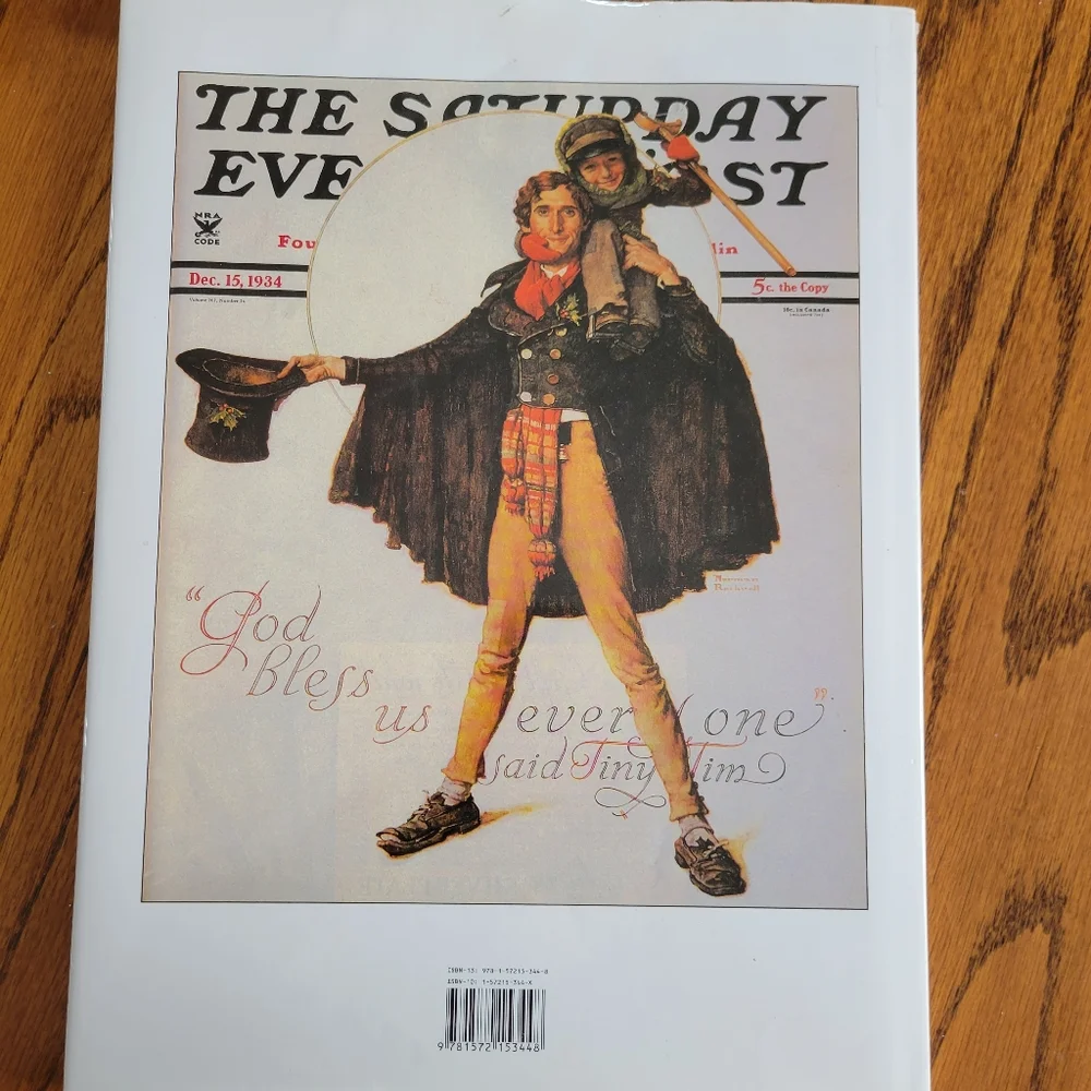 Christmas With Norman Rockwell Oversized Book ~ Holiday ~ Santa ~ FINAL …